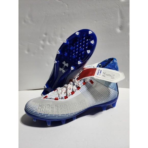 New Under Armour Men\'s Highlight MC TX LE Football Cleats 3025854 100 Size 9 main image 6